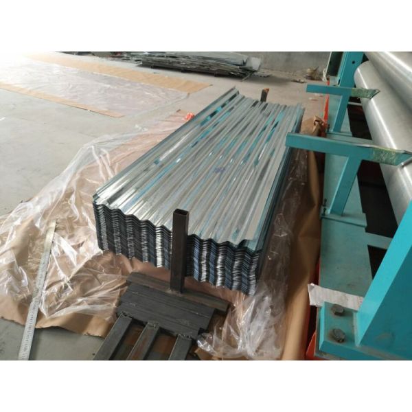 ASTM A653M JIS G3302 Corrugated Galvanised Roofing Sheets ISO BV CE SGS Approved