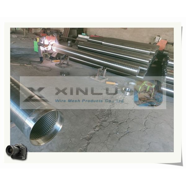 8 Inch 219mm Stainless Steel Well Screen 5.8m Length Water Filter Thread Joint Pipe