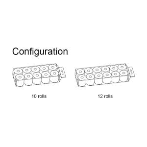 Full Servo 2rolls 25bags/Min Paper Roll Packing Machine