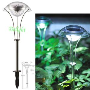 China Stainless Steel solar powered led Solar Spike light for outdoor garden pathway on sale