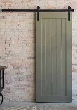 4.5 Ft 24 Inch Barn Gate Hardware 8' Interior Sliding Barn Door Hardware Traditional Style