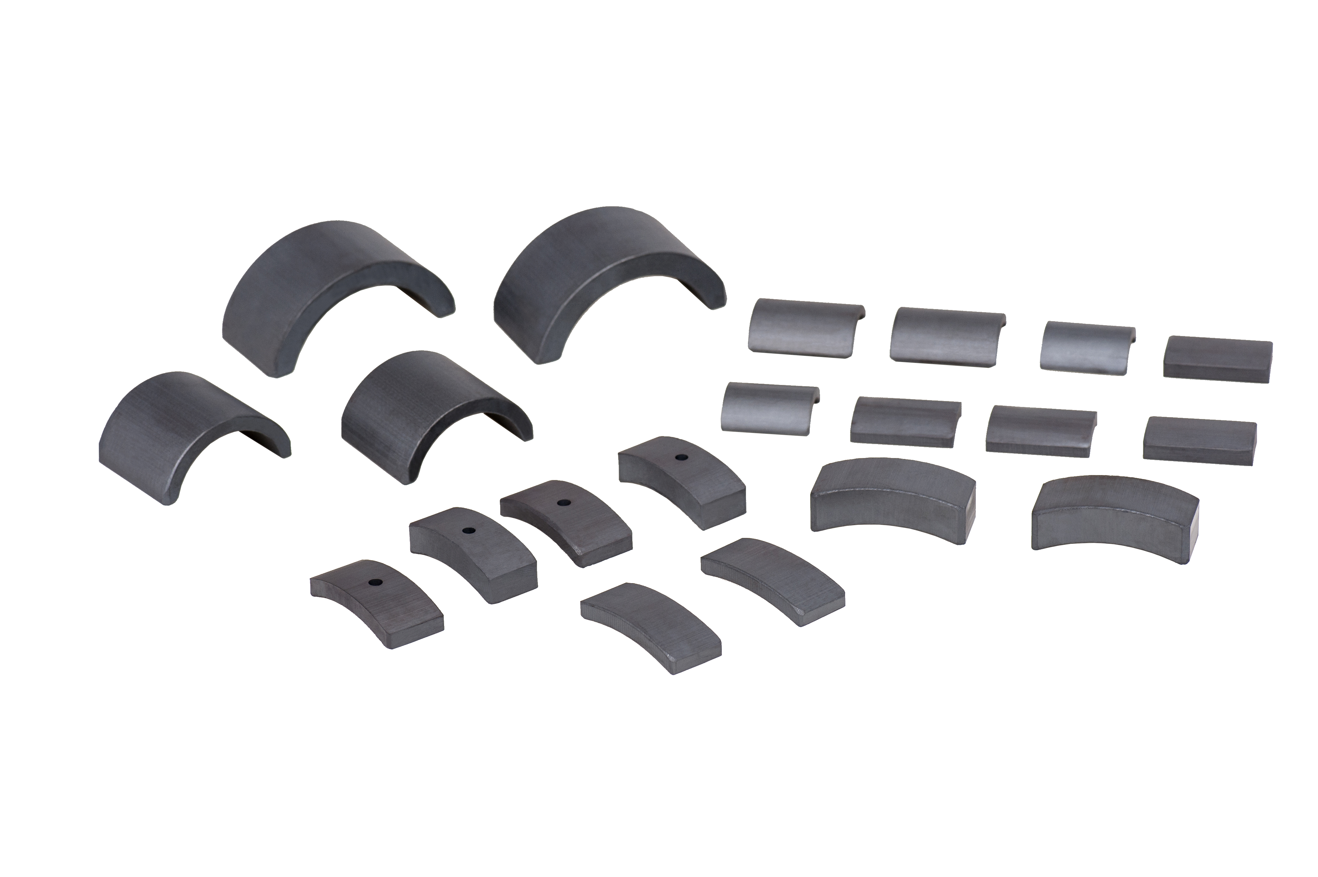 Neodymium Arc Magnets Magnetic Components Coercivity 12-35 KOe