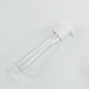 200ml Capacity PET Flat Shoulder Transparent Plastic Bottle with Silk-screen