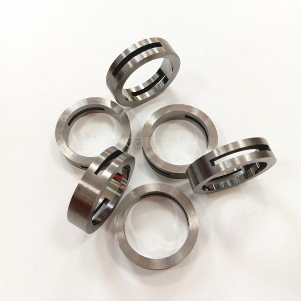 High Pressure Spray Tungsten Carbide Nozzle / Carbide Ring Nozzle Wear Resistance