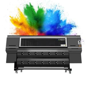China Fedar Sublimation Fabric Printing Machine 150sqm/H With Pigment Ink on sale