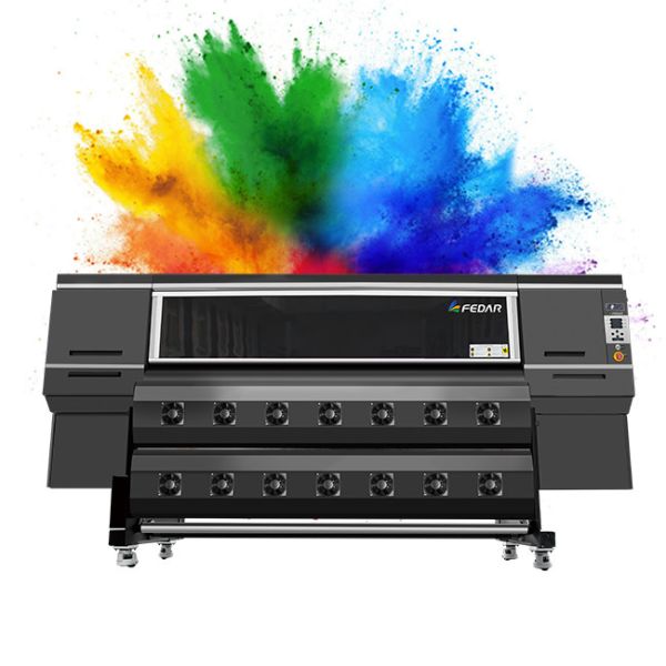 Buy Fedar Sublimation Fabric Printing Machine 150sqm/H With Pigment Ink at wholesale prices
