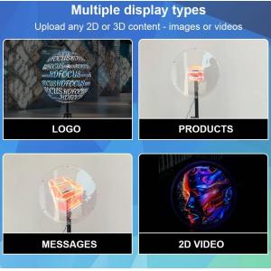 Powerful App Holograficos 3d Led Fan Hologram Projecteur Video Advertising