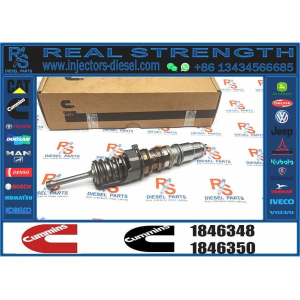 New Construction Machinery Fuel Injector for QSKX15 Diesel Compatible for CUMMINS Diesel Engine-Part Numbers 1846348 4030346