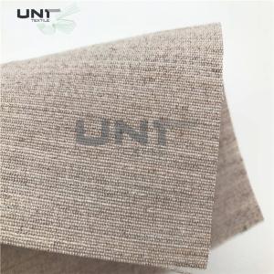 150cm Width Shrink Resistant Canvas Interlining Stiff Elastic