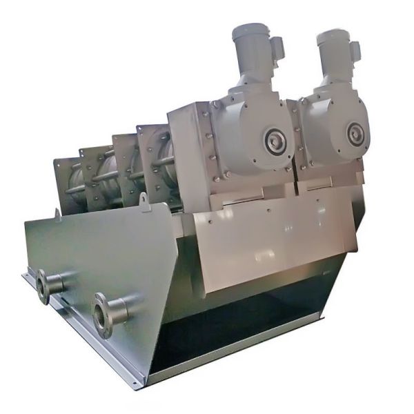 Wastewater Treatment Plant Sludge Dewatering Screw Press Machine In Food