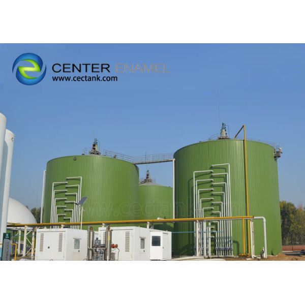 Glass Lined Steel Waste Water Storage Tanks For Municipal Water Wastewater