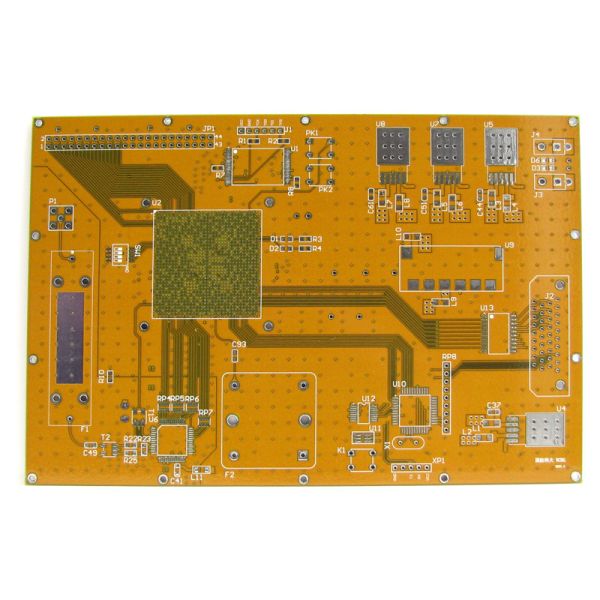 Buy Yellow Silkscreen PCB Assembly Service PCBA Electronic Board Manufacturers at wholesale prices