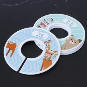 Custom Baby Closet Dividers- Wood Toddler Nursery Closet Dividers , Clothes