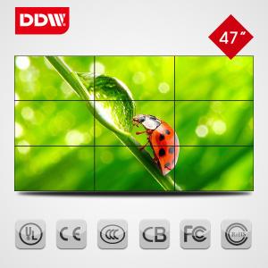 Quality 3*3 60inch 6.3mm ultra narrow bezel SHARP lcd video wall with high brightness for sale