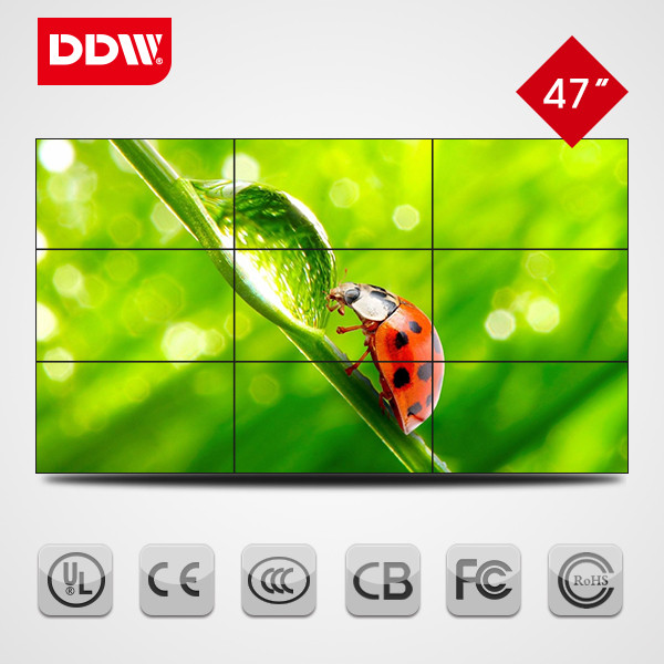 Buy lcd video wall super narrow bezel 6.3mm 60inch at wholesale prices
