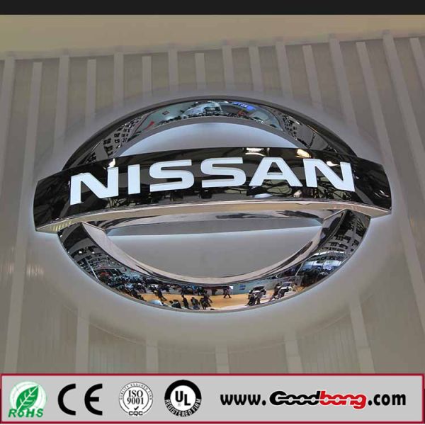 Buy Customized Shape Acrylic car logo Vacuum Moulding Car Logo Signs at wholesale prices
