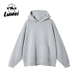 High Quality Sublimation Slim Fit Heavy Weight Fluffy Black Pure Cotton 420g