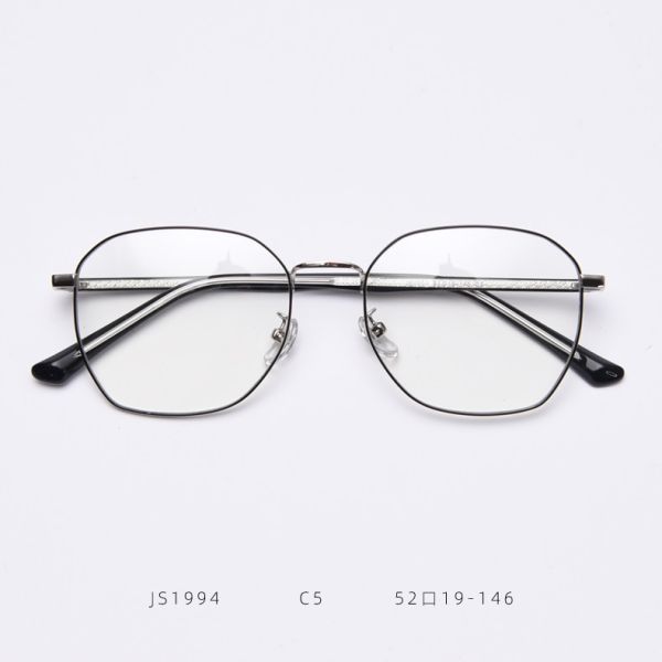 Optical Metal Acetate Eye Glasses Men Women Fashionable Blue Light Glasses