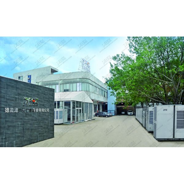 Temperature Controller Tent Cooler Air Conditioner / 25hp Commercial Temporary AC Unit