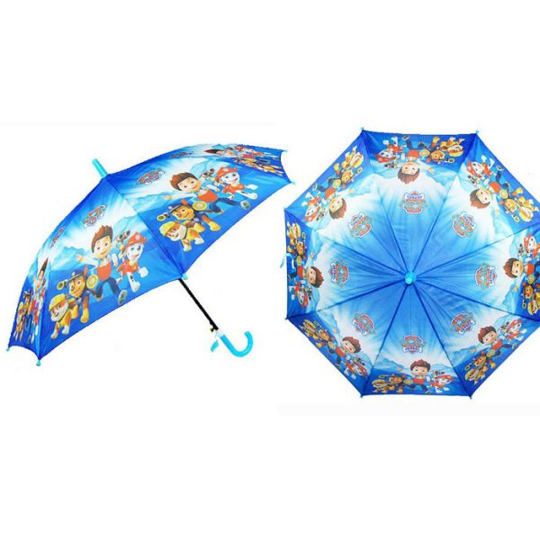 Automatic Open Child Size Umbrella , Kids Umbrella Boys Fashion Design Printing