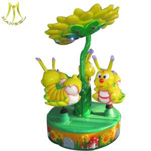 Quality Hansel high quality carousel honeybee rides in amusement park for sale