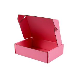 Sturdy 3 Layer Pink Airplane Storage Box Foldable Rigid Box