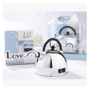 Buy New creative promotion gift product wedding gift The kettle kitchen timer at wholesale prices