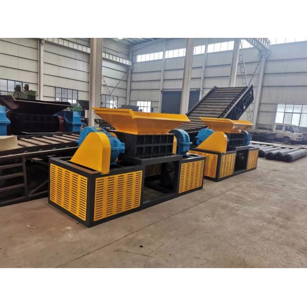 Buy Industrial Double Shaft Shredder For Metal And Plastic Recycling Two Shaft Shredder at wholesale prices