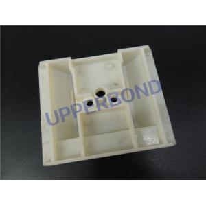 China Plastic White Guide Box HLP Cigarette Machine Spare Parts on sale