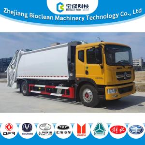 Municipal Sanitation Garbage Compactor Truck 89km/H Maximum Speed