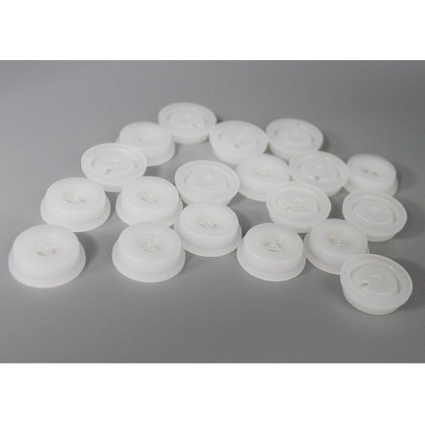 Clear Air Release One Way Degassing Valve For Fermented Food Package