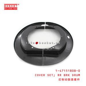 Quality 1-47151808-0 Rear Brake Drum Cover Set Suitable for ISUZU EXR 6WF1 1471518080 for sale