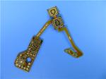 Single Layer FR4 stiffner Flexible PCB Board With White Silkscreen