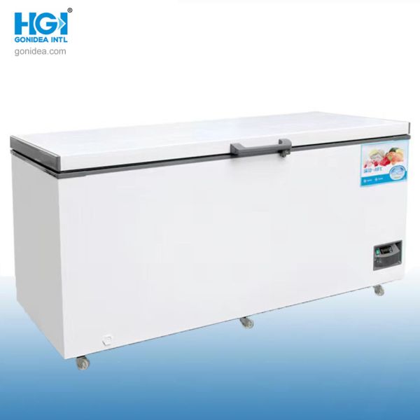 45c Ultra Low Temperature Single Door Stainless Steel Inner 90mm Super Thick Chest Energy Saving Freezer Dw-45W418