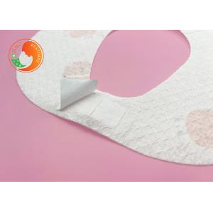 Toddlers Feeding Custom Printed Disposable Bibs With Catch Pocket Tear Resistant