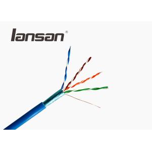 Quality 24AWG BC Cat5e Ethernet Cable Indoor CCC PVC Al Mylar for sale