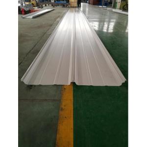 0.6 - 0.8mm Standing Seam Roof Panel Roll Forming Machine fix in 40GP Container