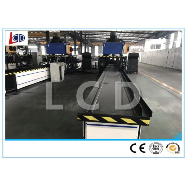 Stainless Steel Cnc Hole Punching Machine , Tube Punching Machine Customized