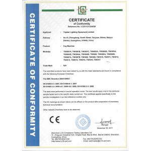 Guangzhou Fleon lighting Certifications