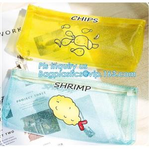 promotion zipper pencil bag, Waterproof and shockpfoof Triangular pencil bag