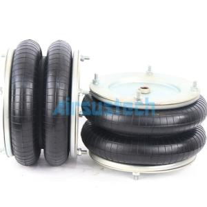 Industrial Air Spring Parker 9109041 Double Convoluted Flange Air Suspension