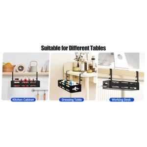 Customizable Under Desk Cable Management Tray Packing All Metal Cable Management