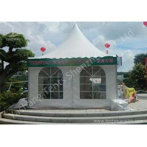 Outside White Durable High Peak Tents , 4M X 4M Aluminum Structure Tent