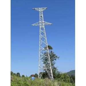 High Voltage Galvanized Lattice Power Transmission Tower