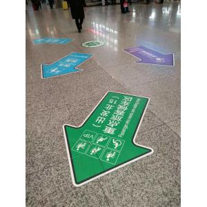 Protection Floor 200um PVC Vinyl Stickers Hot Temperature Endurable
