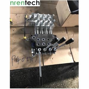 China hydraulic directional control valves- electric-hydraulic contro-remote controller-DC12V on sale