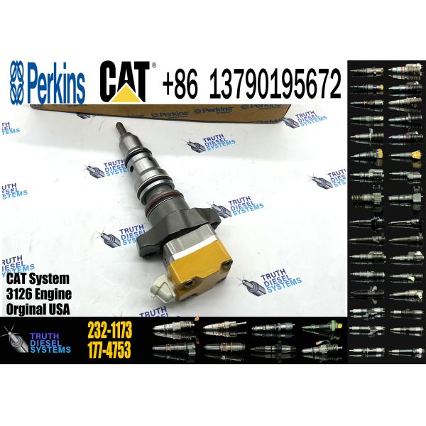 Original new Fuel Injector Assembly 2321173 232-1173 for CAT 3408 3412 E Diesel Engine