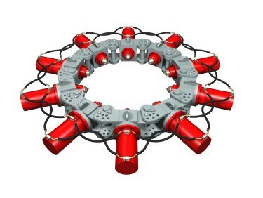 Buy 4-18 Module Hydraulic Pile Breaker for 30-40T Excavator with 1700-2000mm Pile Breaking Diameter Range and for Pile Breaking at wholesale prices