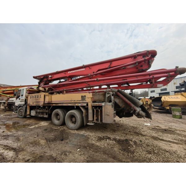 2007 Putzmeister Concrete Boom Pump Used Heavy Equipment