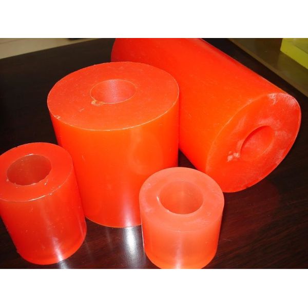 Red / Yellow Wear Resistant Silicone Tube Extrusion , Polyurethane Hose